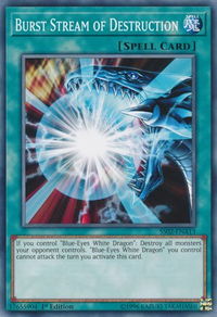 Burst Stream of Destruction - Speed Duel Decks: Duelists of Tomorrow (SS02) #SS02-ENA13 - Common / Short Print YuGiOh Trading Card