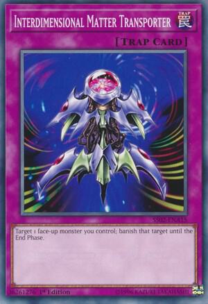 Interdimensional Matter Transporter trading card from Speed Duel Decks: Duelists of Tomorrow Interdimensional Matter Transporter - Speed Duel Decks: Duelists of Tomorrow YuGiOh trading card