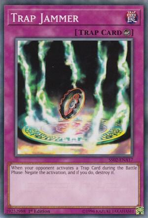 Trap Jammer trading card from Speed Duel Decks: Duelists of Tomorrow Trap Jammer - Speed Duel Decks: Duelists of Tomorrow YuGiOh trading card