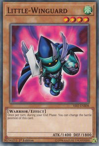 Little-Winguard - Speed Duel Decks: Duelists of Tomorrow (SS02) #SS02-ENB08 - Common / Short Print YuGiOh Trading Card
