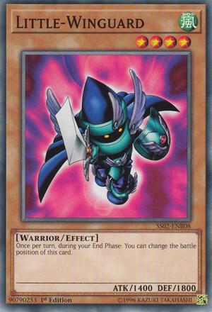 Little-Winguard trading card from Speed Duel Decks: Duelists of Tomorrow Little-Winguard - Speed Duel Decks: Duelists of Tomorrow YuGiOh trading card
