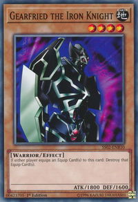 Gearfried the Iron Knight - Speed Duel Decks: Duelists of Tomorrow (SS02) #SS02-ENB10 - Common / Short Print YuGiOh Trading Card