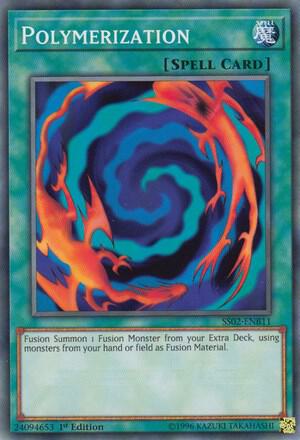 Polymerization trading card from Speed Duel Decks: Duelists of Tomorrow Polymerization - Speed Duel Decks: Duelists of Tomorrow YuGiOh trading card