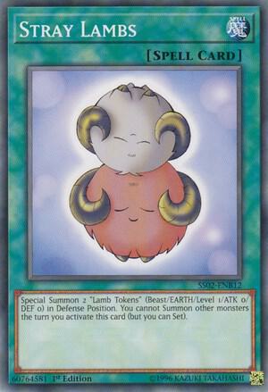 Stray Lambs - Speed Duel Decks: Duelists of Tomorrow YuGiOh trading card