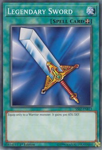 Legendary Sword - Speed Duel Decks: Duelists of Tomorrow (SS02) #SS02-ENB13 - Common / Short Print YuGiOh Trading Card
