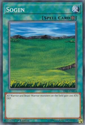 Sogen trading card from Speed Duel Decks: Duelists of Tomorrow Sogen - Speed Duel Decks: Duelists of Tomorrow YuGiOh trading card