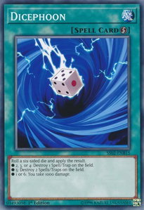Dicephoon - Speed Duel Decks: Duelists of Tomorrow (SS02) #SS02-ENB15 - Common / Short Print YuGiOh Trading Card