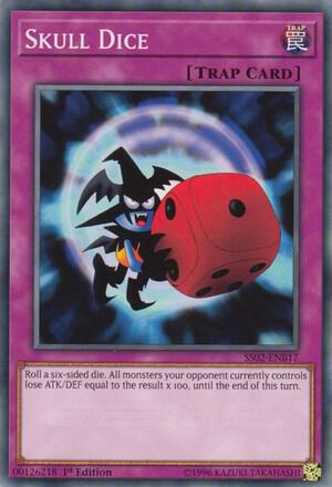 Skull Dice - Speed Duel Decks: Duelists of Tomorrow YuGiOh trading card