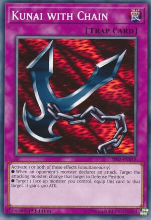 Kunai with Chain - Speed Duel Decks: Duelists of Tomorrow YuGiOh trading card