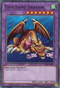 Thousand Dragon - Speed Duel Decks: Duelists of Tomorrow (SS02) #SS02-ENB21 - Common / Short Print YuGiOh Trading Card