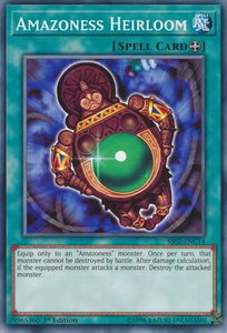 Amazoness Heirloom - Speed Duel Decks: Duelists of Tomorrow (SS02) #SS02-ENC14 - Common / Short Print YuGiOh Trading Card