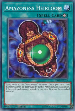 Amazoness Heirloom - Speed Duel Decks: Duelists of Tomorrow YuGiOh trading card