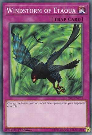 Windstorm of Etaqua trading card from Speed Duel Decks: Duelists of Tomorrow Windstorm of Etaqua - Speed Duel Decks: Duelists of Tomorrow YuGiOh trading card