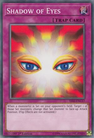 Shadow of Eyes trading card from Speed Duel Decks: Duelists of Tomorrow Shadow of Eyes - Speed Duel Decks: Duelists of Tomorrow YuGiOh trading card