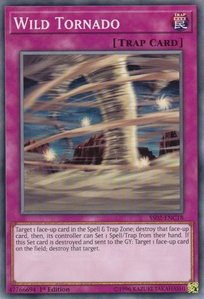 Wild Tornado - Speed Duel Decks: Duelists of Tomorrow (SS02) #SS02-ENC18 - Common / Short Print YuGiOh Trading Card
