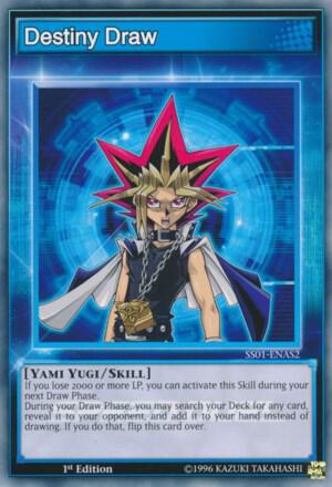 Destiny Draw trading card from Speed Duel Decks: Destiny Masters Destiny Draw - Speed Duel Decks: Destiny Masters YuGiOh trading card