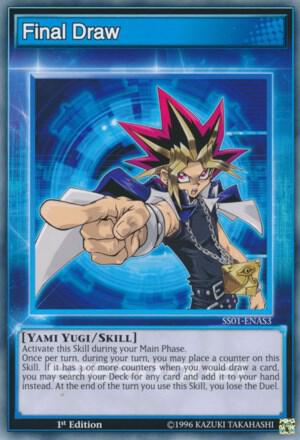 Final Draw trading card from Speed Duel Decks: Destiny Masters Final Draw - Speed Duel Decks: Destiny Masters YuGiOh trading card