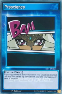 Prescience - Speed Duel Decks: Destiny Masters (SS01) #SS01-ENBS1 - Common / Short Print YuGiOh Trading Card