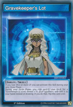 Gravekeeper's Lot trading card from Speed Duel Decks: Destiny Masters Gravekeeper's Lot - Speed Duel Decks: Destiny Masters YuGiOh trading card