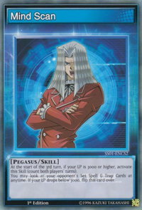 Mind Scan - Speed Duel Decks: Destiny Masters (SS01) #SS01-ENCS2 - Common / Short Print YuGiOh Trading Card