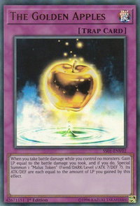 The Golden Apples - Speed Duel Decks: Destiny Masters (SS01) #SS01-ENV02 - Ultra Rare YuGiOh Trading Card