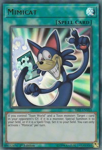 Mimicat - Speed Duel Decks: Destiny Masters (SS01) #SS01-ENV03 - Ultra Rare YuGiOh Trading Card