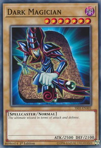 Dark Magician - Speed Duel Decks: Destiny Masters (SS01) #SS01-ENA01 - Common / Short Print YuGiOh Trading Card