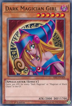 Dark Magician Girl trading card from Speed Duel Decks: Destiny Masters Dark Magician Girl - Speed Duel Decks: Destiny Masters YuGiOh trading card