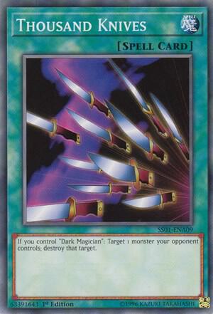 Thousand Knives - Speed Duel Decks: Destiny Masters YuGiOh trading card