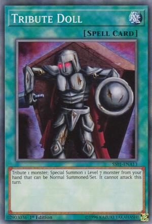 Tribute Doll - Speed Duel Decks: Destiny Masters YuGiOh trading card