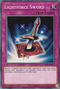 Lightforce Sword - Speed Duel Decks: Destiny Masters (SS01) #SS01-ENA15 - Common / Short Print YuGiOh Trading Card