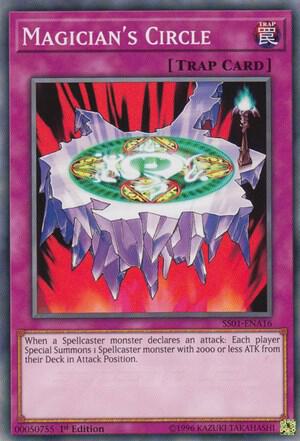 Magician's Circle trading card from Speed Duel Decks: Destiny Masters Magician's Circle - Speed Duel Decks: Destiny Masters YuGiOh trading card