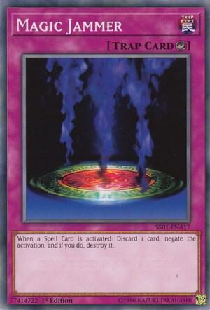 Magic Jammer trading card from Speed Duel Decks: Destiny Masters Magic Jammer - Speed Duel Decks: Destiny Masters YuGiOh trading card