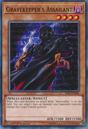 Gravekeeper's Assailant - Speed Duel Decks: Destiny Masters YuGiOh trading card