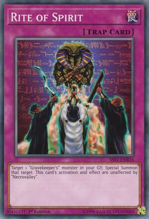 Rite of Spirit - Speed Duel Decks: Destiny Masters YuGiOh trading card