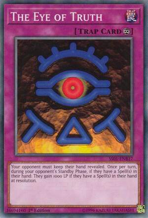 The Eye of Truth - Speed Duel Decks: Destiny Masters YuGiOh trading card