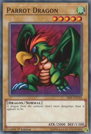 Parrot Dragon trading card from Speed Duel Decks: Destiny Masters Parrot Dragon - Speed Duel Decks: Destiny Masters YuGiOh trading card