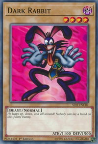 Dark Rabbit - Speed Duel Decks: Destiny Masters (SS01) #SS01-ENC04 - Common / Short Print YuGiOh Trading Card
