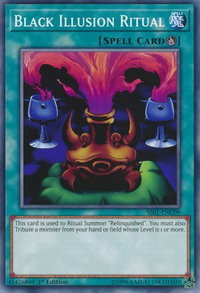 Black Illusion Ritual - Speed Duel Decks: Destiny Masters (SS01) #SS01-ENC09 - Common / Short Print YuGiOh Trading Card