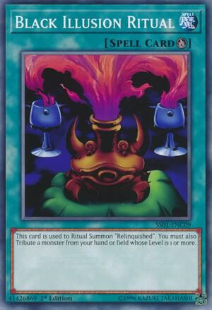Black Illusion Ritual - Speed Duel Decks: Destiny Masters YuGiOh trading card