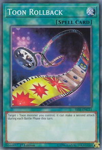 Toon Rollback - Speed Duel Decks: Destiny Masters (SS01) #SS01-ENC11 - Common / Short Print YuGiOh Trading Card