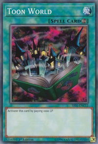 Toon World - Speed Duel Decks: Destiny Masters (SS01) #SS01-ENC12 - Common / Short Print YuGiOh Trading Card
