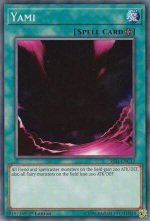 Yami trading card from Speed Duel Decks: Destiny Masters Yami - Speed Duel Decks: Destiny Masters YuGiOh trading card