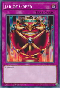Jar of Greed - Speed Duel Decks: Destiny Masters (SS01) #SS01-ENC16 - Common / Short Print YuGiOh Trading Card