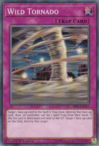 Wild Tornado - Speed Duel Decks: Destiny Masters (SS01) #SS01-ENC17 - Common / Short Print YuGiOh Trading Card