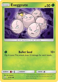 Exeggcute - SM - Team Up (SM9) #8/181 - Common Pokémon Trading Card
