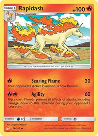Rapidash - SM - Team Up (SM9) #18/181 - Uncommon Pokémon Trading Card