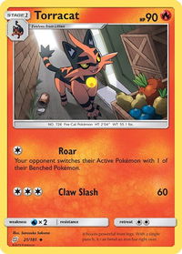 Torracat - SM - Team Up (SM9) #21/181 - Uncommon Pokémon Trading Card