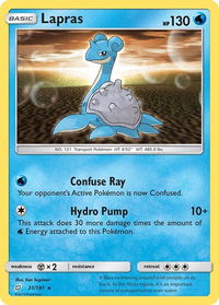 Lapras - SM - Team Up (SM9) #31/181 - Rare Pokémon Trading Card