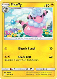 Flaaffy - SM - Team Up (SM9) #42/181 - Uncommon Pokémon Trading Card